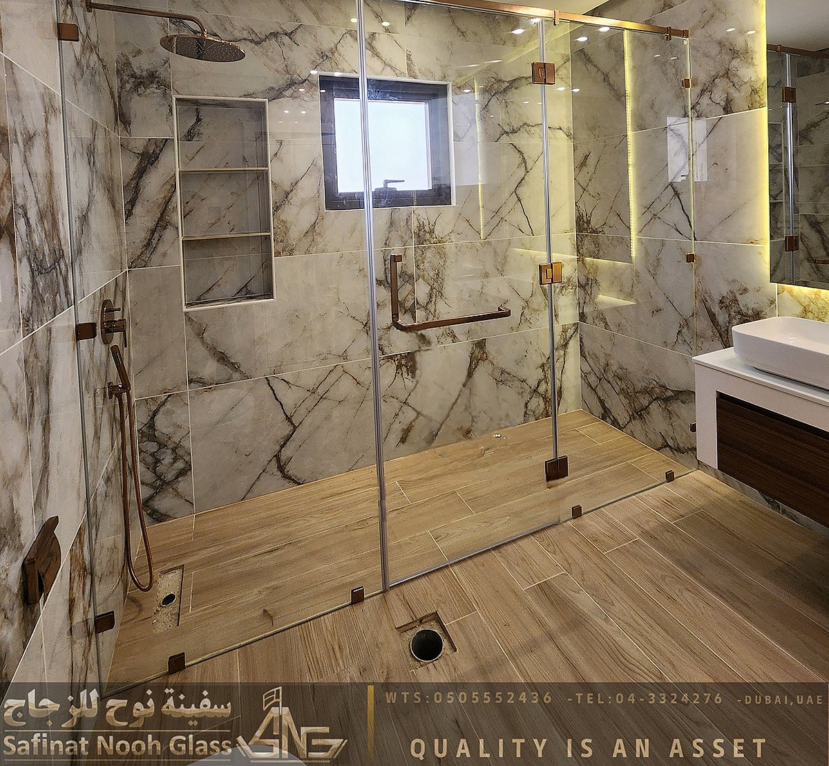 Shower Glass Enclosure