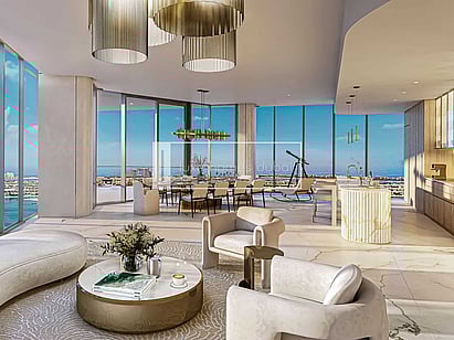 Waterfront 3BR+Maid | Luxury Finish | Sea View