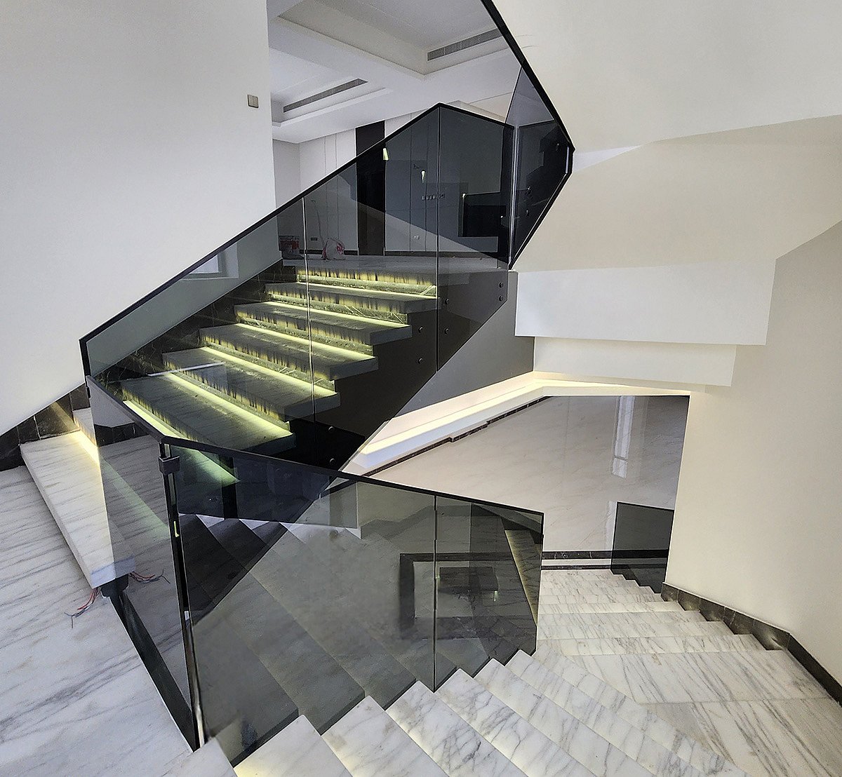 Glass Staircase