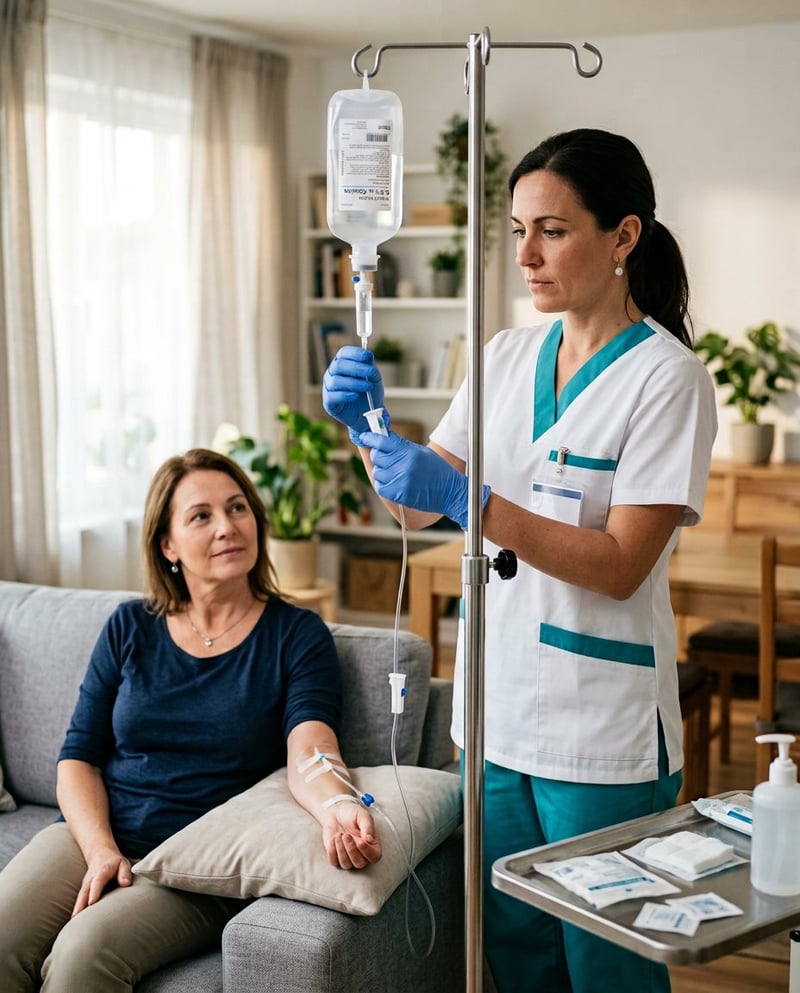 Clinical IV Hydration Therapy in Dubai