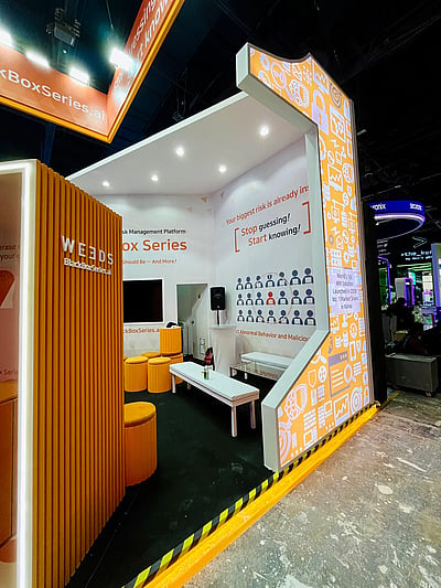 Weeds Korea exhibition stand at GISEC Global