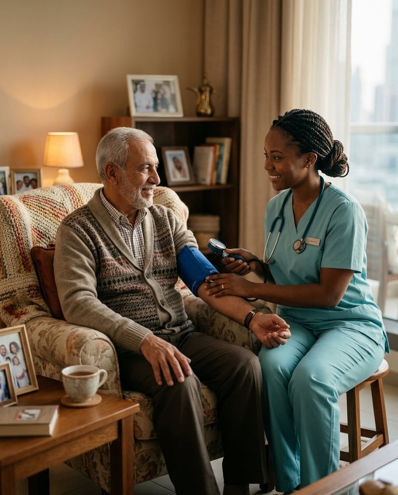 Dedicated Senior Home Care in Dubai
