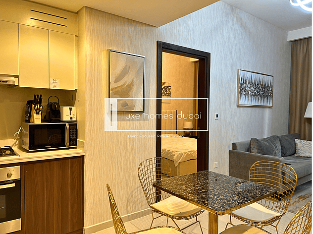 Mid Floor | Furnished 2BHK | Partial Canal Views