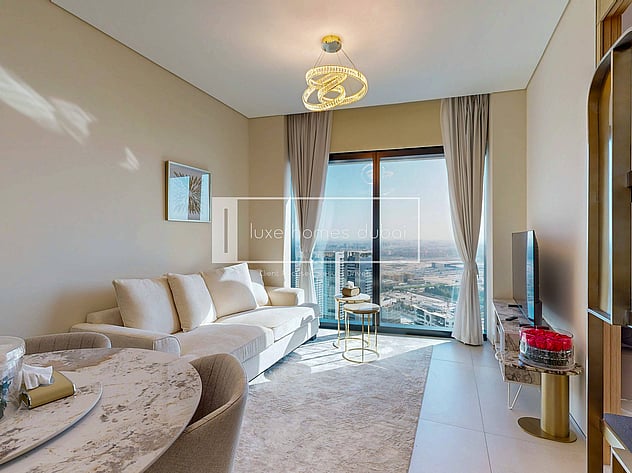 Elegant 1BR | Furnished Apartment | Marina View