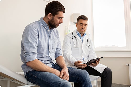 Private men's health consultation