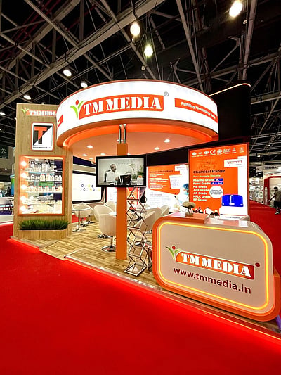 Titan Biotech exhibition stand at ArabLab