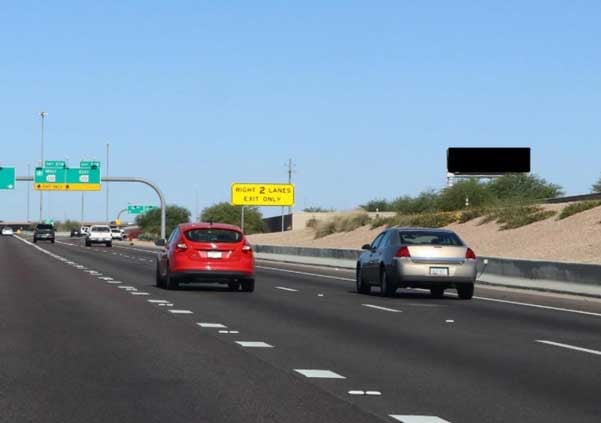 AZ Loop 101 (Price Fwy) .15 mi S/O Rio Salado Pkwy F/S Media