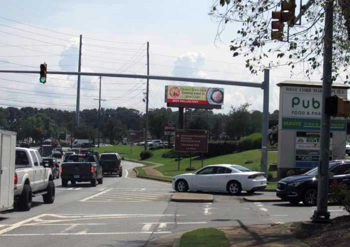 Location photo for W/S Barrett Pkwy N/O Dallas Hwy RHR F/N ( Wendy's)