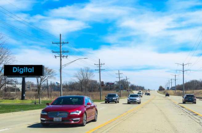 Location photo for Northwest Hwy near STONE HILL CENTER (Fox River Grove)