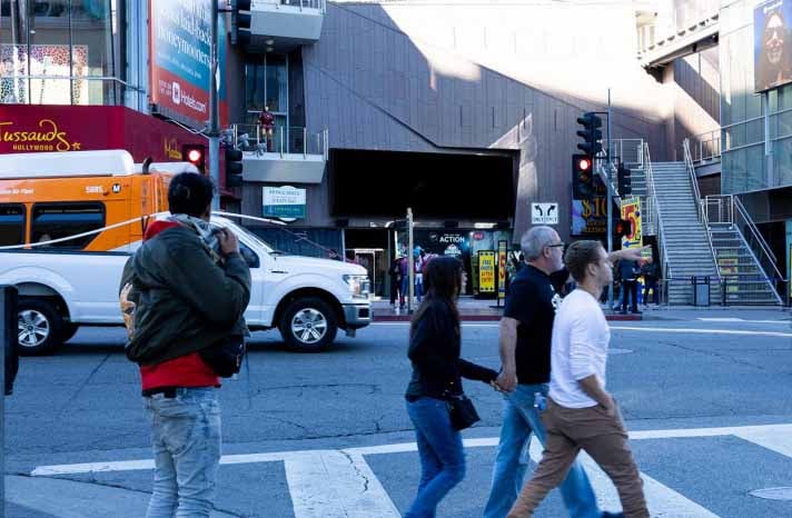 Location photo for Hollywood Blvd near Madame Tussauds Hollywood, Central LA (Los Angeles)