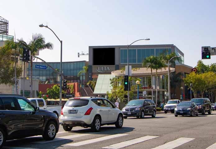 Location photo for Santa Monica Blvd near West Hollywood Gateway, Central LA (West Hollywood)