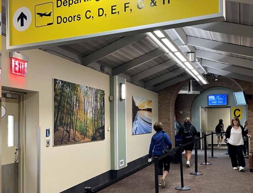 Static at Concourse, Westchester County Airport