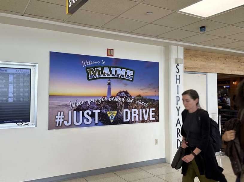 Billboard in Portland, ME