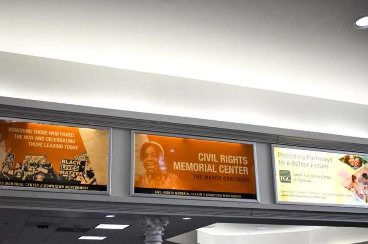 Artium Lobby - Single Backlit Display