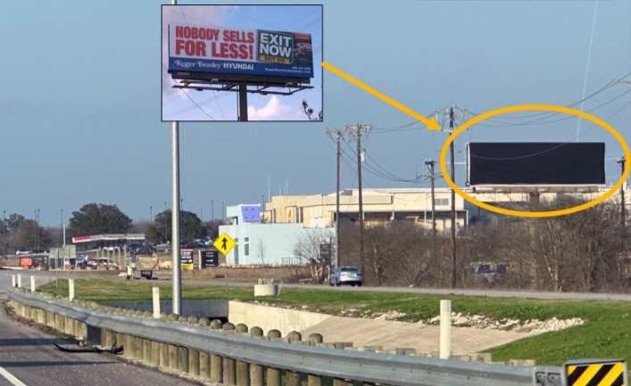 I-35 1.3 miles south of Yarrington Road Media