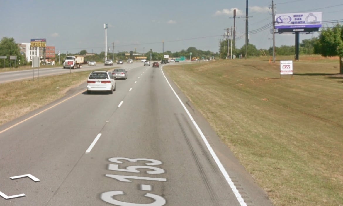 Hwy 153 0.25 mi N/O I-85 WS, NW/F Media