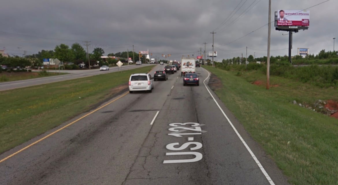 Location photo for Calhoun Memorial Hwy (Easley)