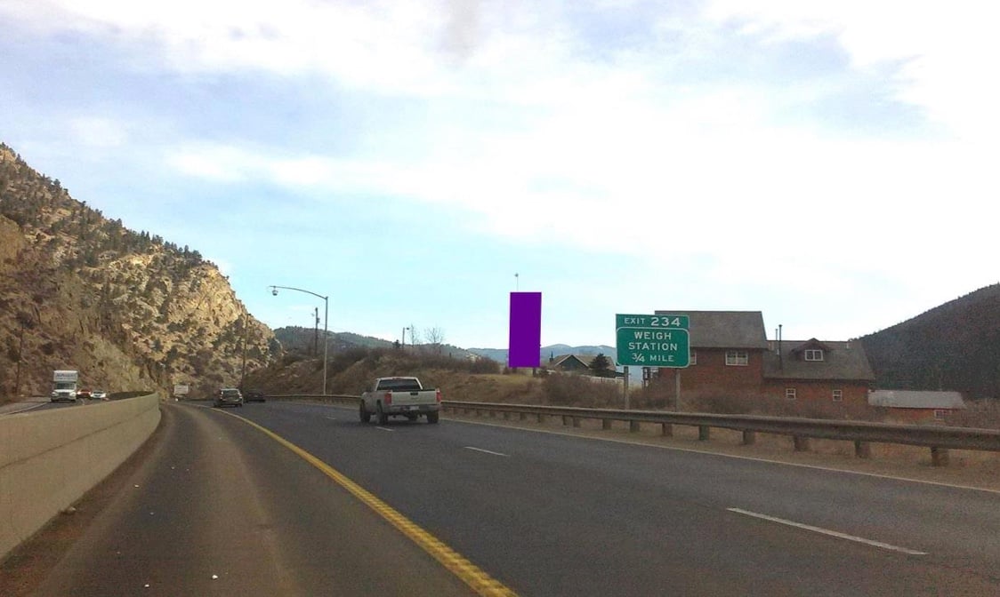 I-70 Ss 8.00 mi W/O Idaho Springs (19X8) F/W