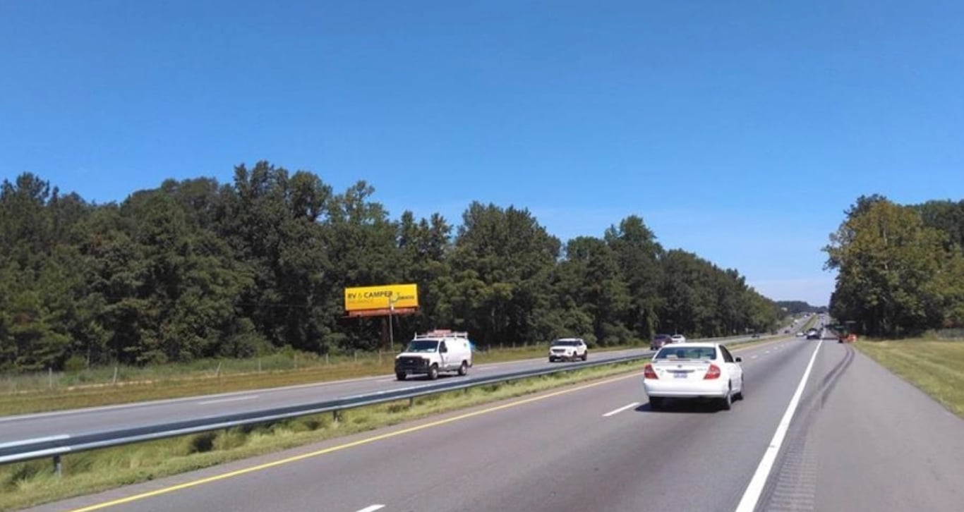 I-95 S 1.7 mi S/O NC 50 (MM 77.7) WS Media