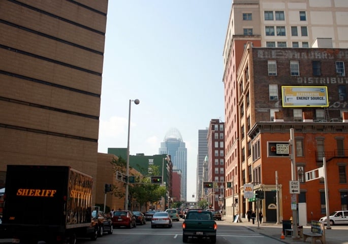 Location photo for Sycamore St near Court Street Plaza, Central Business District (Cincinnati)