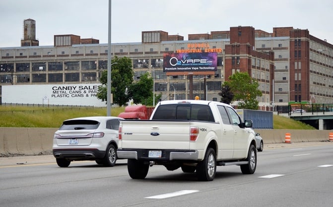 Location photo for Chrysler Dr near Clay & I-75 Service Dr, Russell Industrial (Detroit)