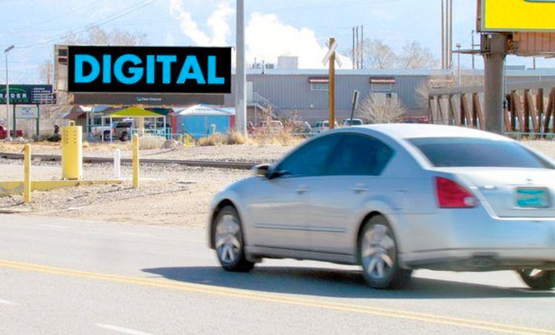 Location photo for El Pueblo Rd NE near Jefferson @ Domingo Baca, Alameda (Albuquerque)