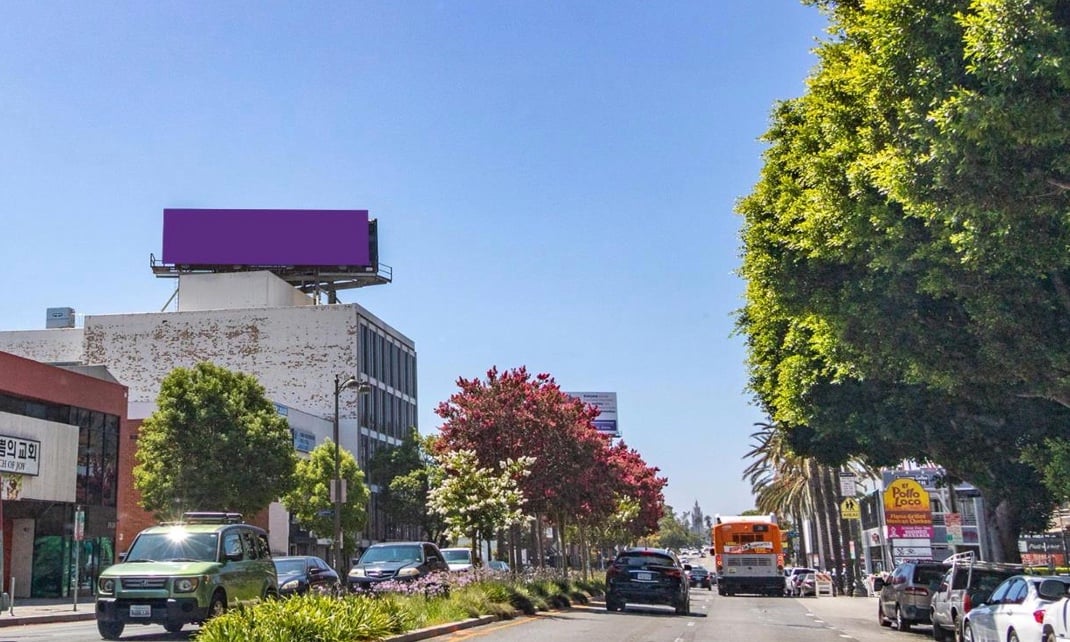 Location photo for Wilshire Blvd near St James Episcopal Church, Koreatown (Los Angeles)