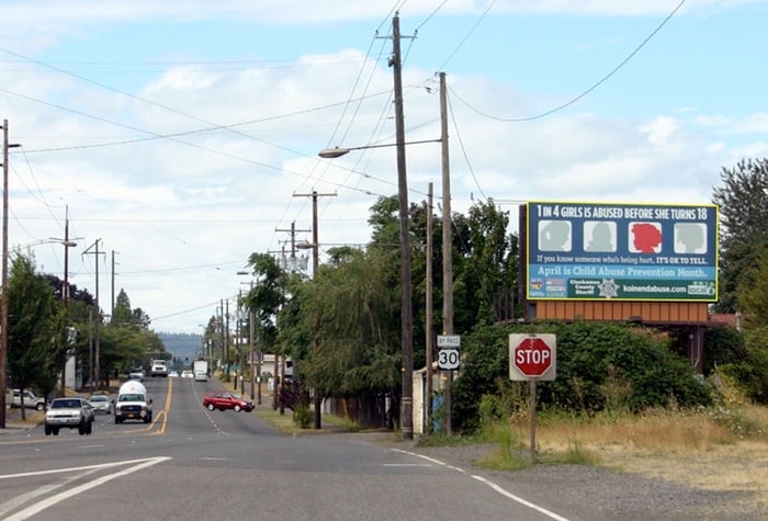 Location photo for NE Lombard St near Woodlawn Community Garden, Woodlawn (Portland)