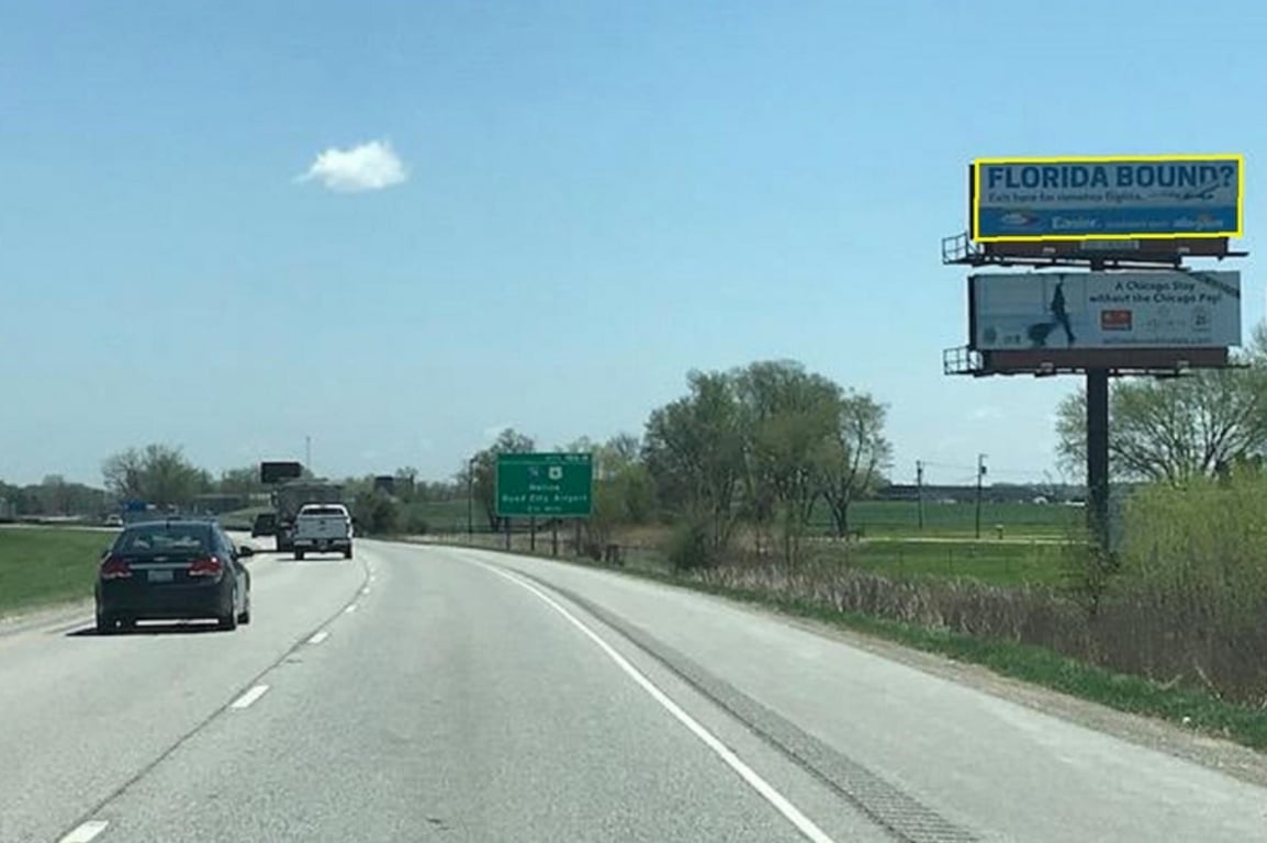 I-280 .5 mi e/o US 67 Milan IL - SS F/W (Top Face) #2 Media