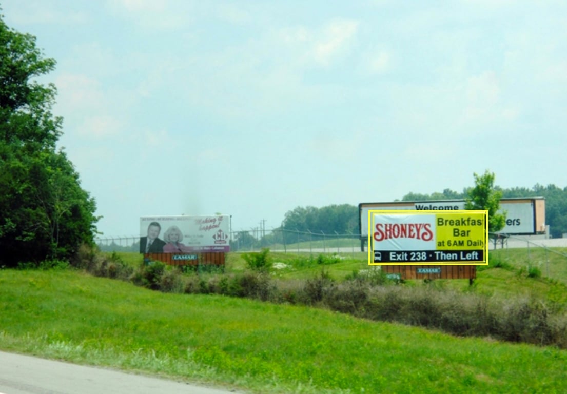 I-40 S/S 1.5 MILE W/O HWY 109 EXIT 232 F/W Media