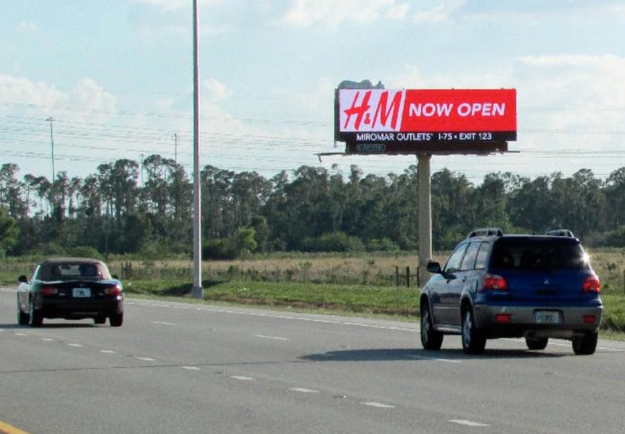 I-75, .2 mile south of Terminal Access Road Media