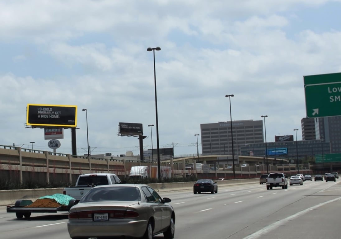 Location photo for N Central Expy near Greenville @ Southwestern - N - MB1 (Dallas)