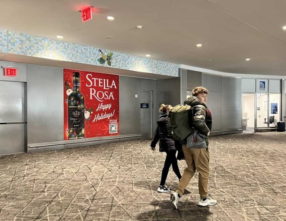 Static in LA GUARDIA AIRPORT, NY