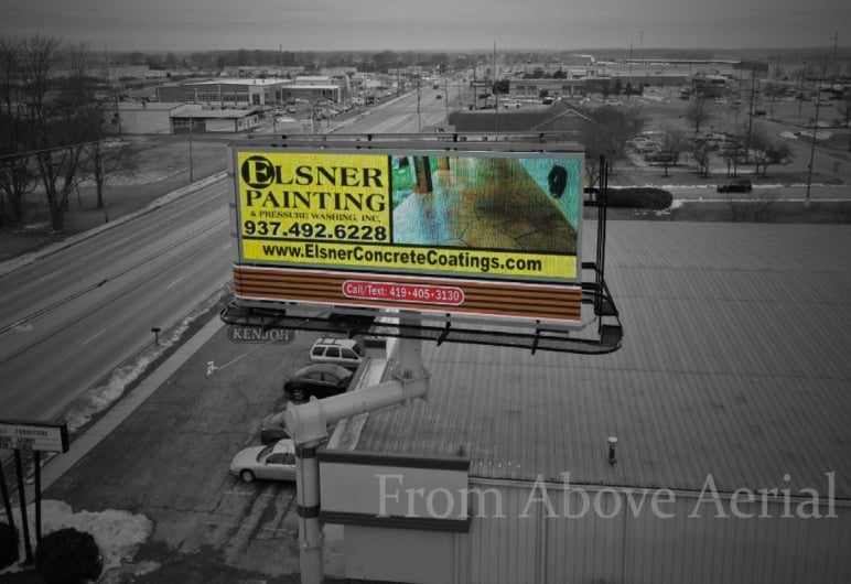 Michigan St 1500 ft W/O I-75 NS, W/F Media