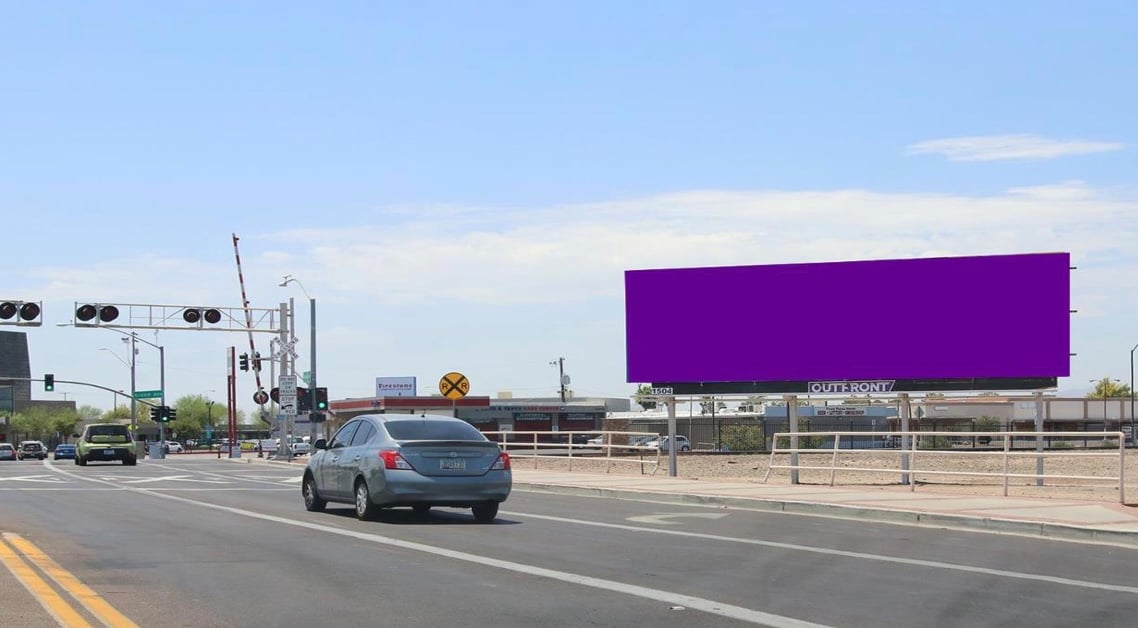 Grand Ave N/O Peoria Ave E/S F/SE Media