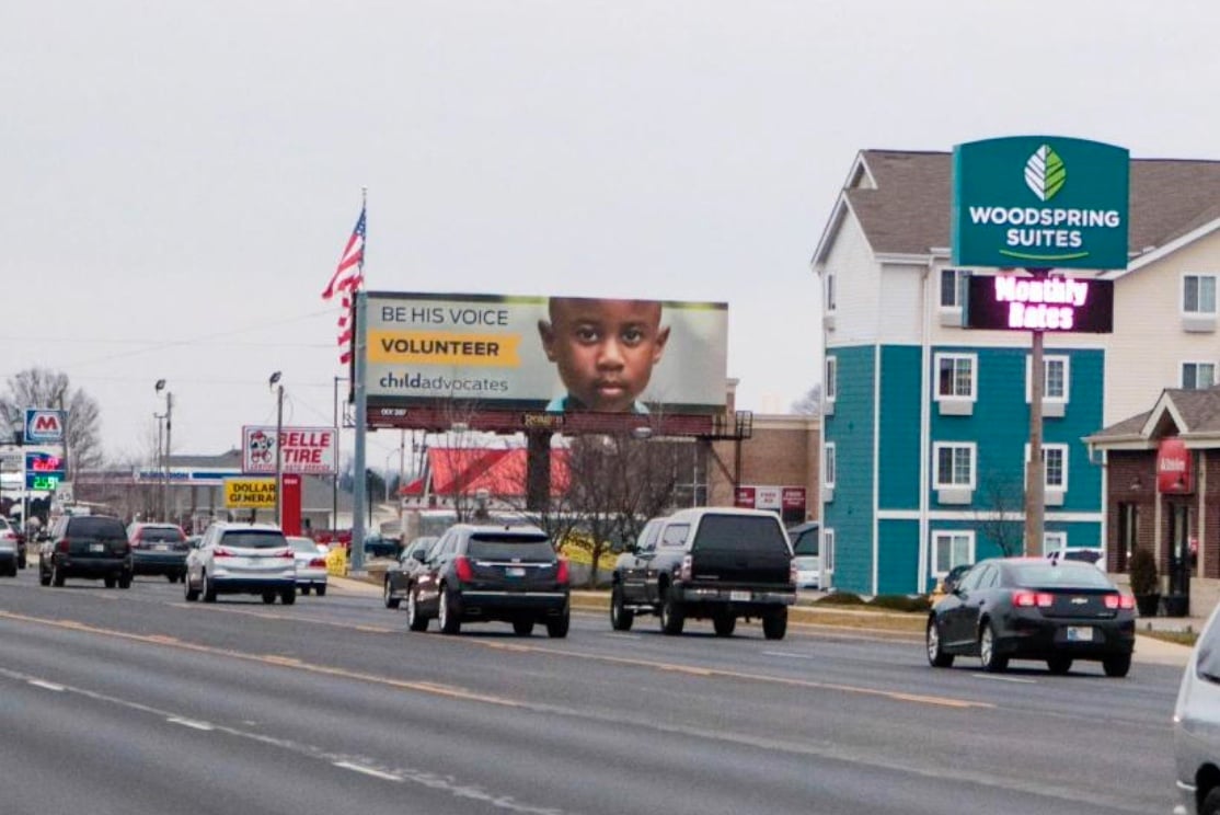 Location photo for Pendleton Pike near Harrison Community Park, Lawrence (Indianapolis)