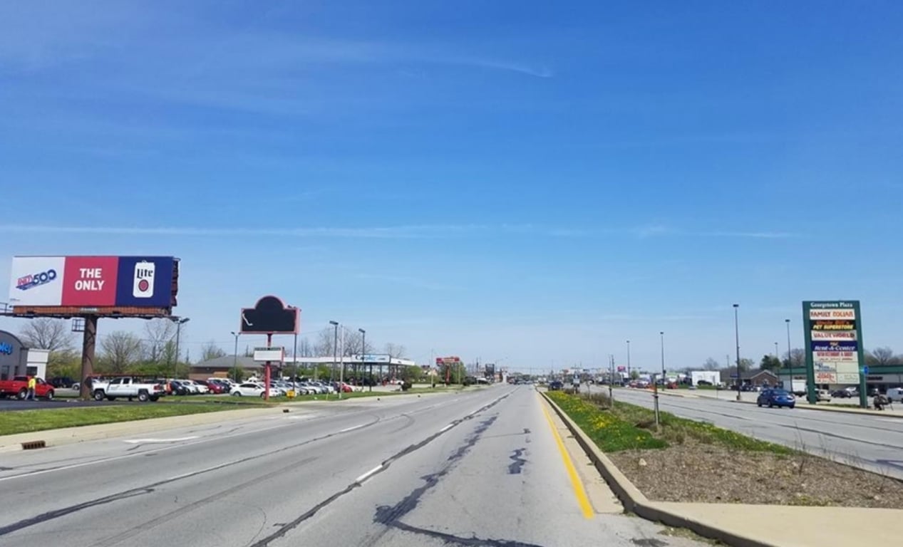 Location photo for 38th St near Georgetown Plaza, International Marketplace (Indianapolis)