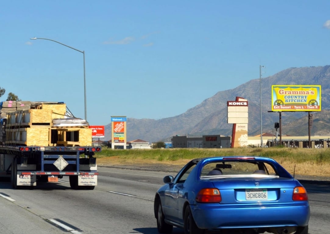 I-10 SL 3400' W/O HIGHLAND SPRINGS WF Media