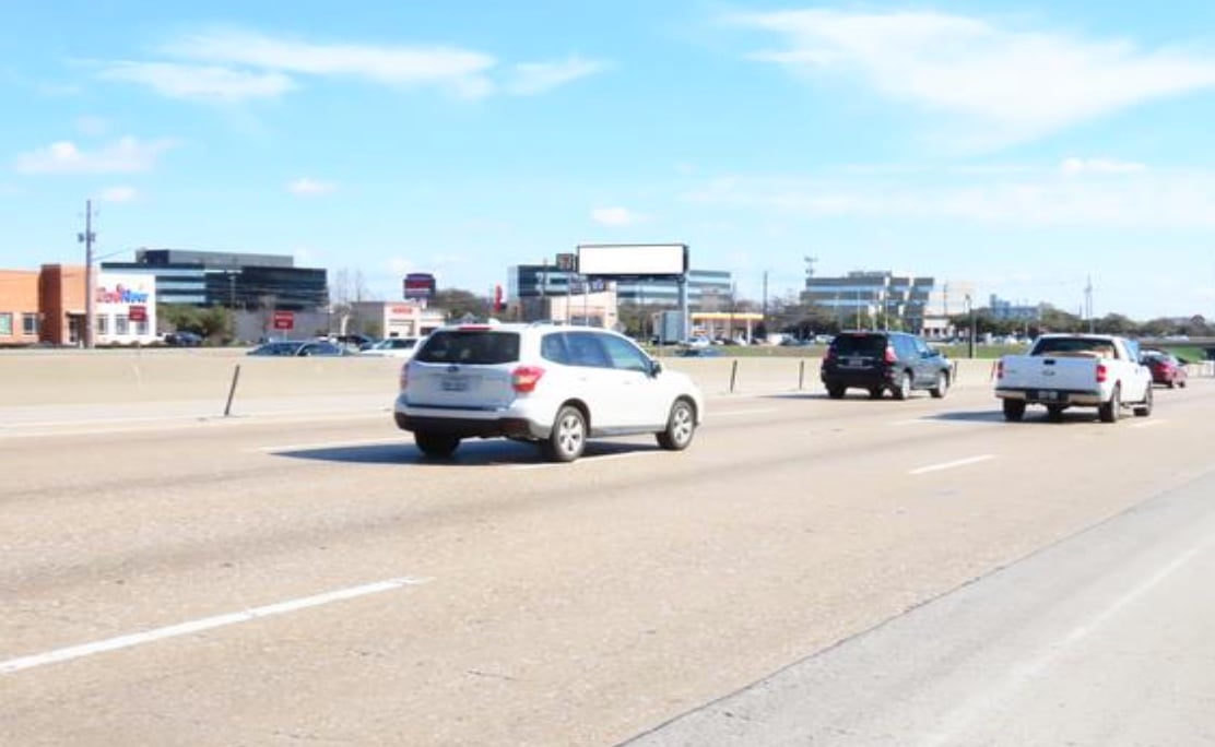 Location photo for Interstate 635 Service Rd near Abrams at IH 635 - S - MB, Lake Highlands (Dallas)