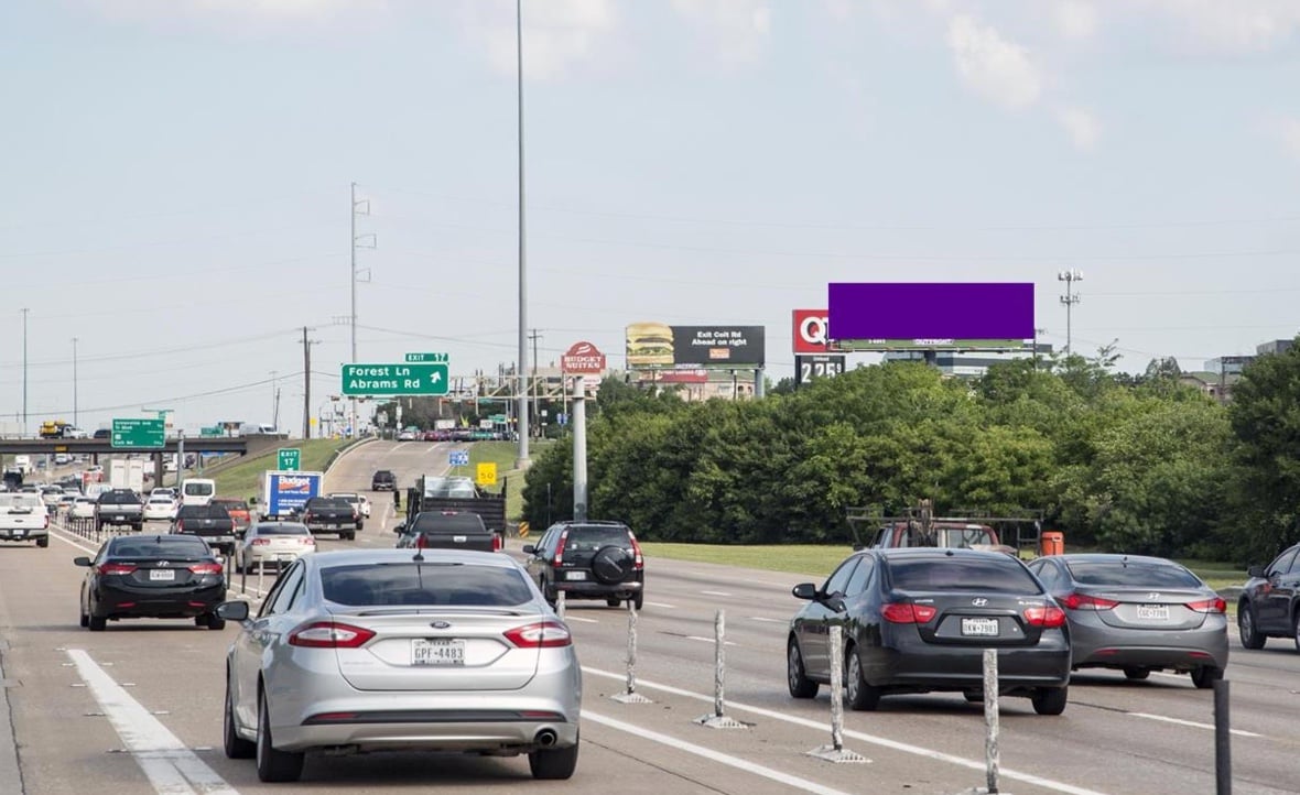 LBJ (635) .1 Mi E/O Forest Lane N/S F/E Media