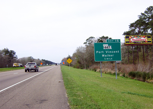 N/S I-12 2.6 M W/O SATSUMA (EXIT 19) Media