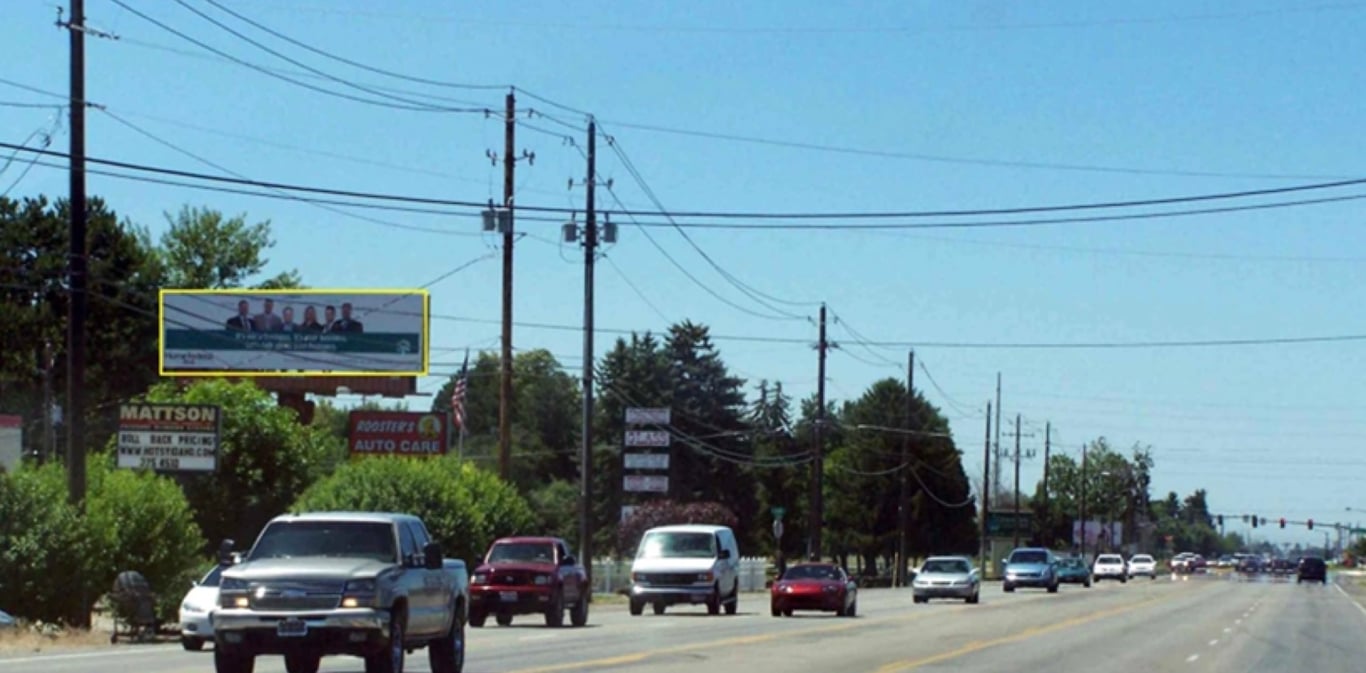 Location photo for W Fairview Ave near central plaza, West Boise (Boise)