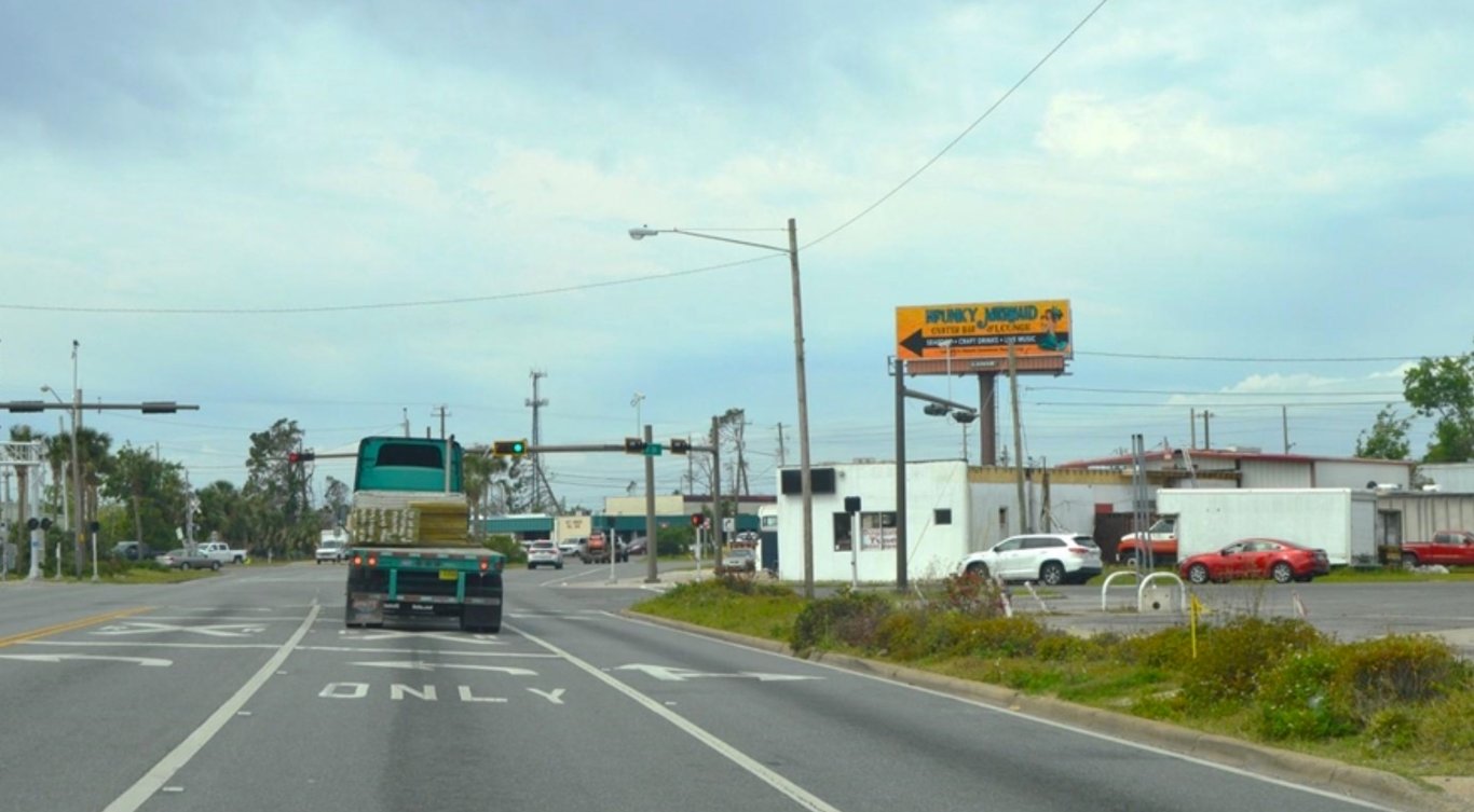 Billboard near Panama City Beach Spring Break