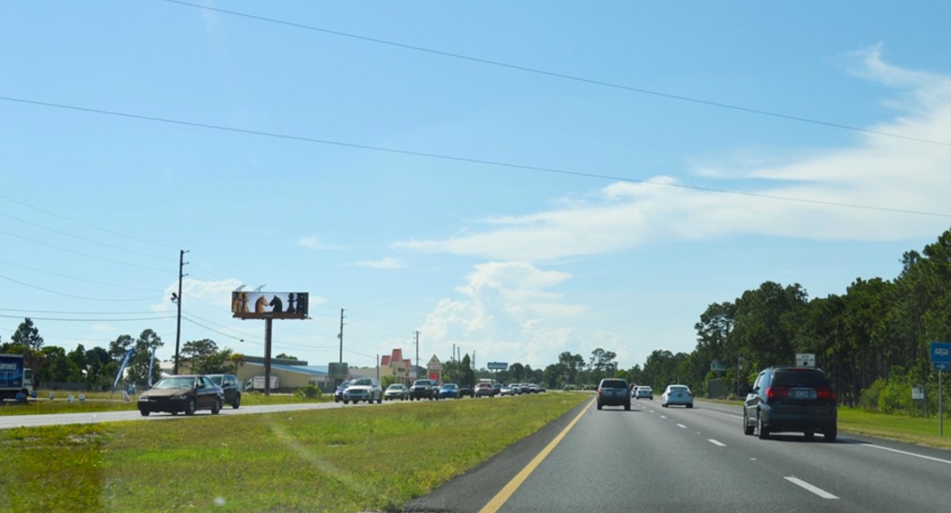 Billboard near Panama City Beach Spring Break