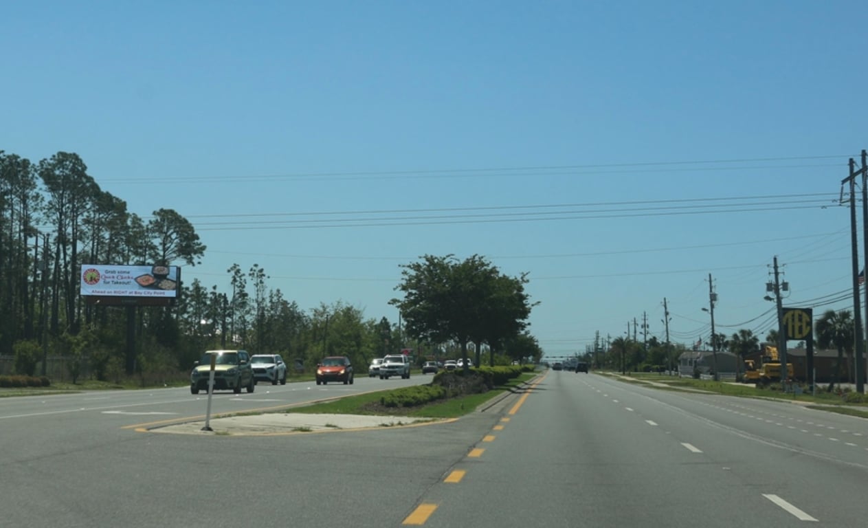 Billboard near Panama City Beach Spring Break