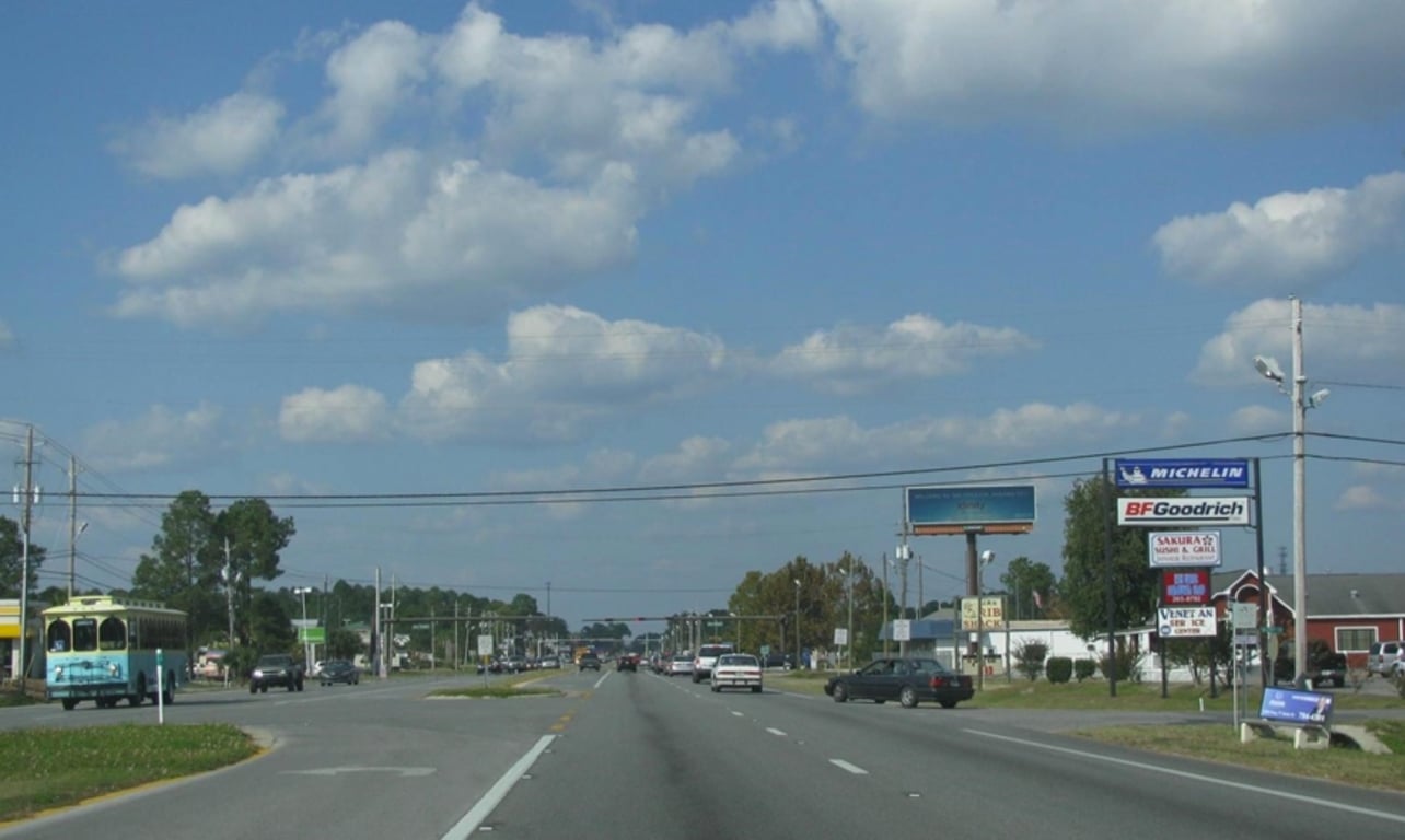 Billboard near Panama City Beach Spring Break