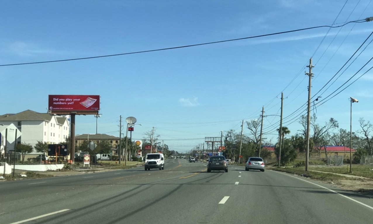 Billboard near Panama City Beach Spring Break