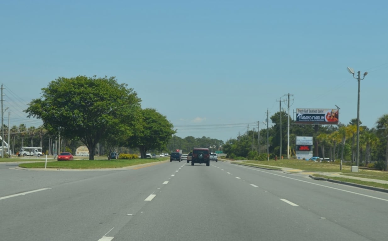 Billboard near Panama City Beach Spring Break