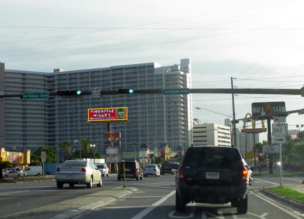 Billboard near Panama City Beach Spring Break