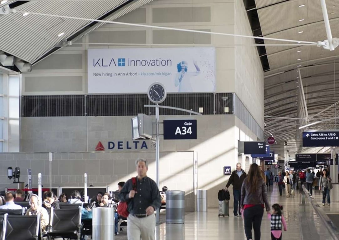 MaNamara Terminal Concourse A - 2 Tension Fabric Banners